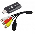 Stick USB captura audio-video, buton snapshot, Logilink VG0005B
